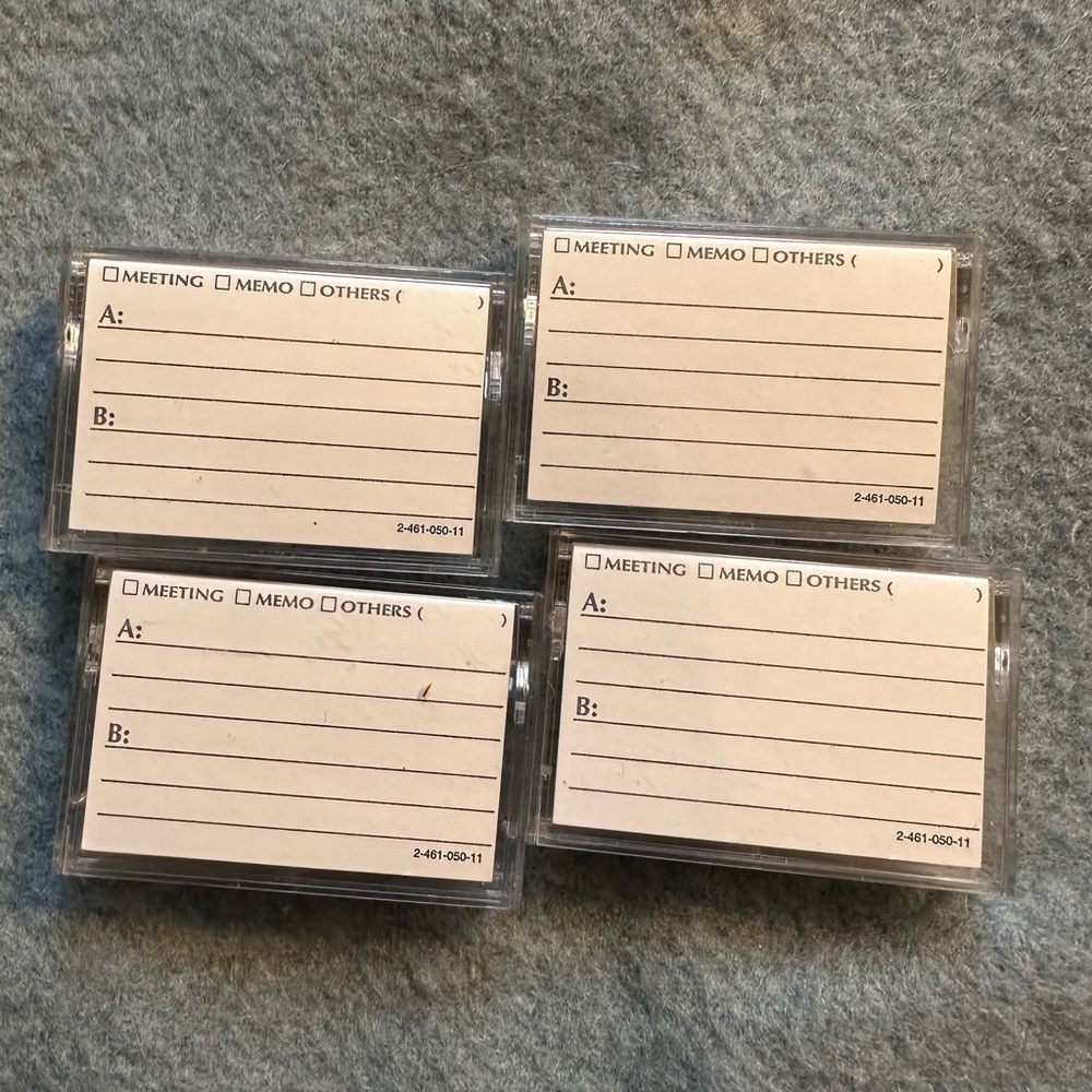 Sony Microcassette Collection Recordable Cassette Tapes - Picture 7 of 7